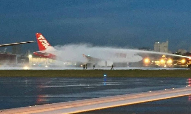  Após incêndio em turbina de avião, Congonhas registra atrasos e cancelamentos