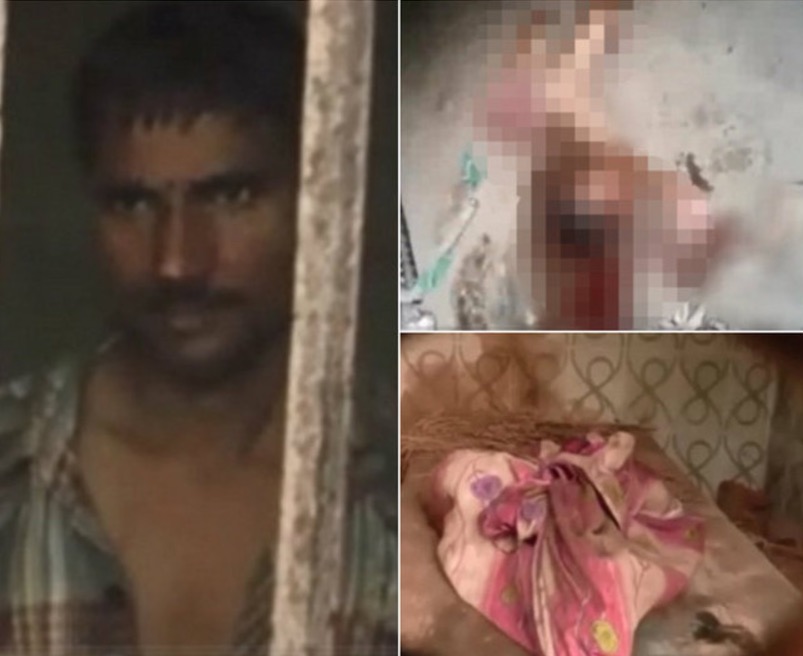 Viciado em drogas homem é flagrado comendo corpo de criança decapitada 