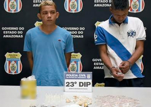 Dupla é presa em flagrante com kits de drogas que seriam vendidos no Carnaval