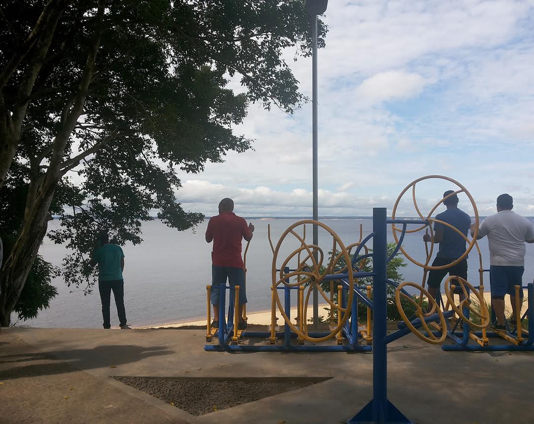 Pacientes de CAPS usam academias ao ar livre como estratégia de assistência 