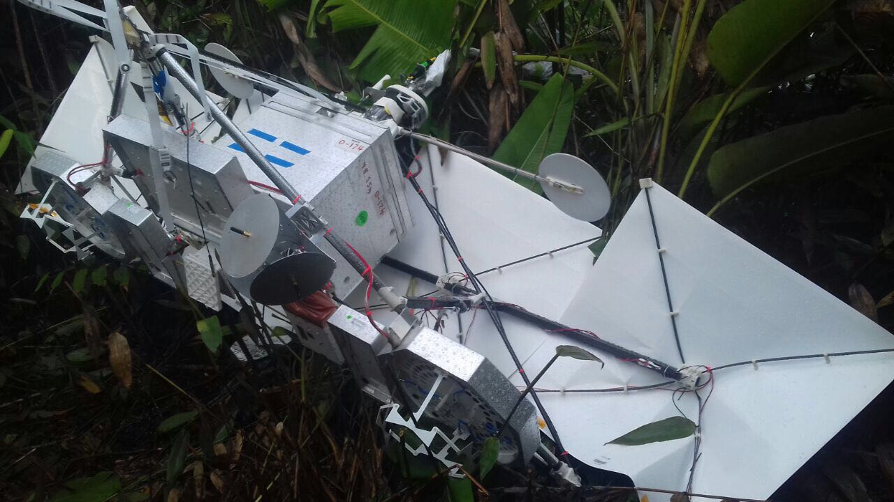 'Satélite' do Google cai em comunidade no interior do Amazonas