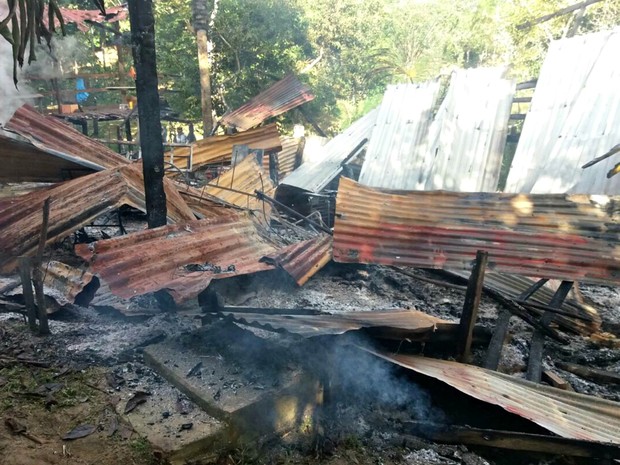 Em Manaus, homens roubam e incendeiam casa de idosos em comunidade rural