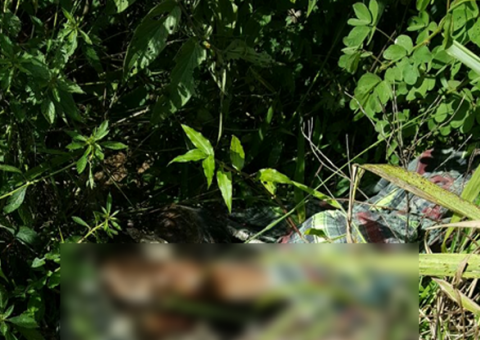 Com mãos e pés amarrados, corpo de mulher é encontrado em matagal na zona Oeste