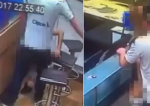 Esperando o pedido, casal é flagrado fazendo sexo em pizzaria