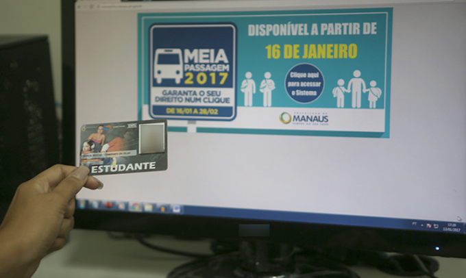 Mais de 200 mil estudantes terão direito a meia-passagem em Manaus