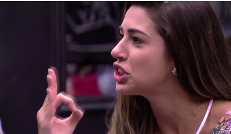 BBB17: Após ser eliminada da Prova do Líder, Vivian detona Emilly
