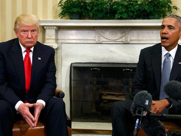 Sem oferecer provas, Trump diz ter sido grampeado por Obama