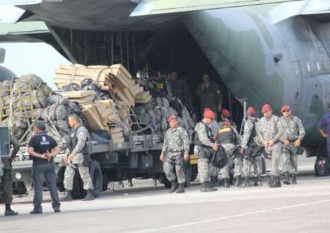 Força Nacional deve permanecer por mais 30 dias em Manaus 