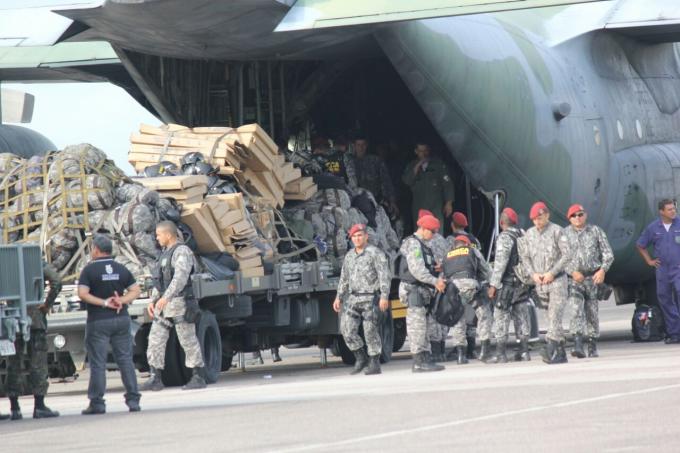 Força Nacional deve permanecer por mais 30 dias em Manaus 