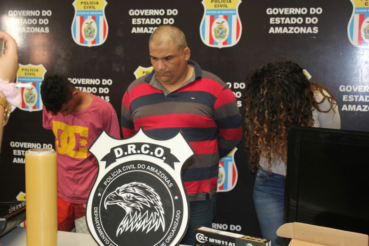 Trio é preso acusado de roubo de veículos e exploração sexual na Zona Norte de Manaus