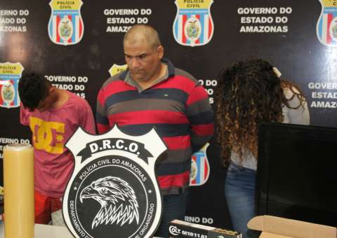 Trio é preso acusado de roubo de veículos e exploração sexual na Zona Norte de Manaus