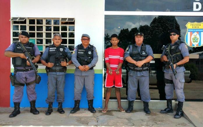 Suspeito de incendiar viatura da PM é preso no interior do Amazonas