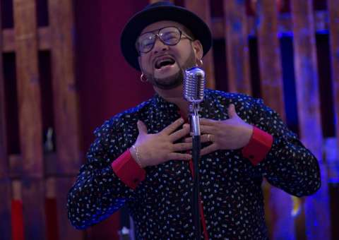 James Rios interpreta Djavan e Roupa Nova neste sábado