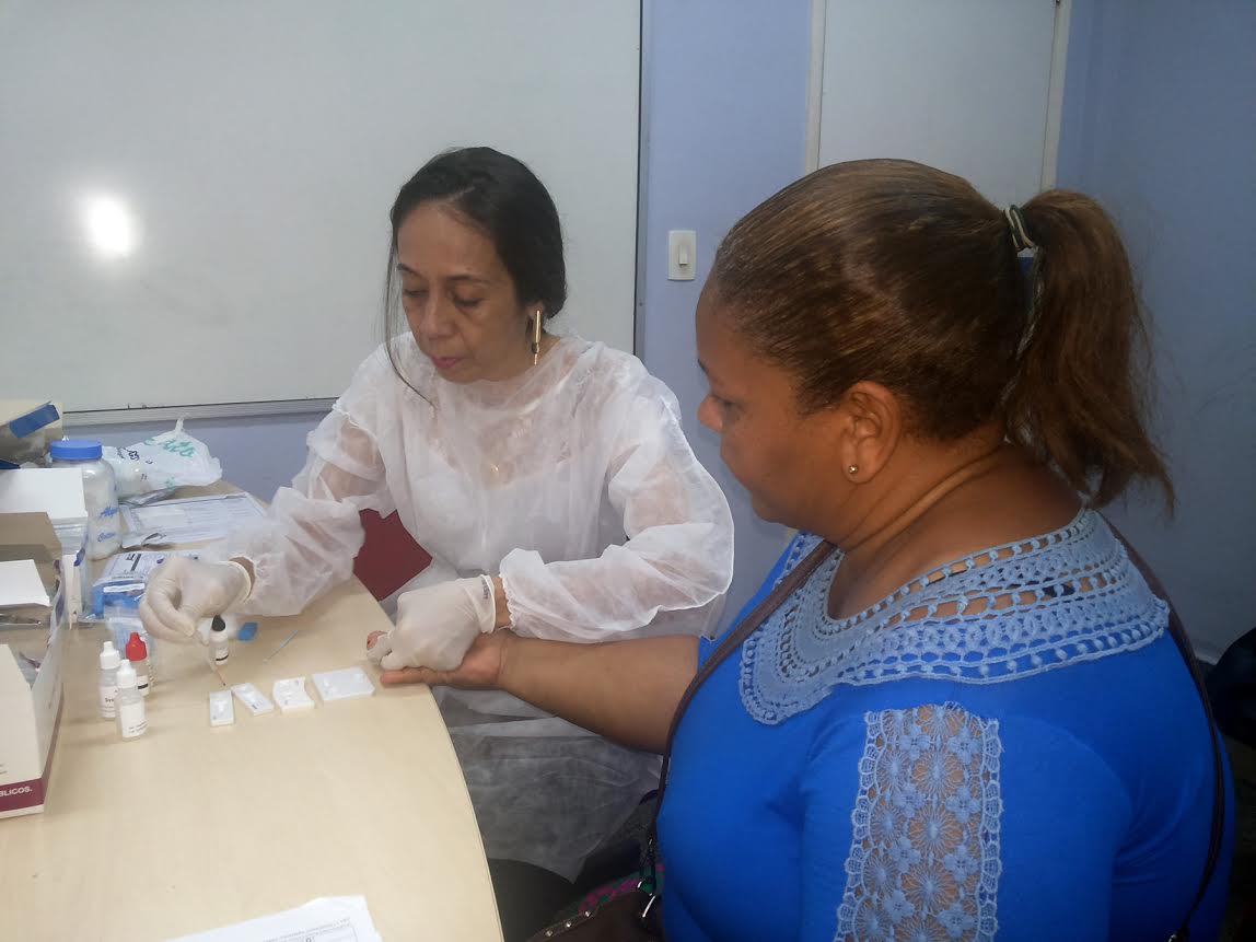 Mulheres são homenageadas em ação de saúde