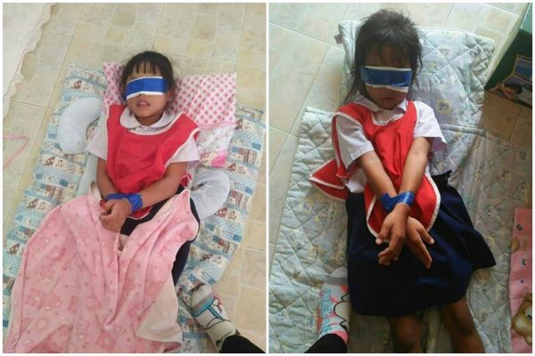 Crianças são amarradas e vendadas em escola por não prestarem atenção na aula