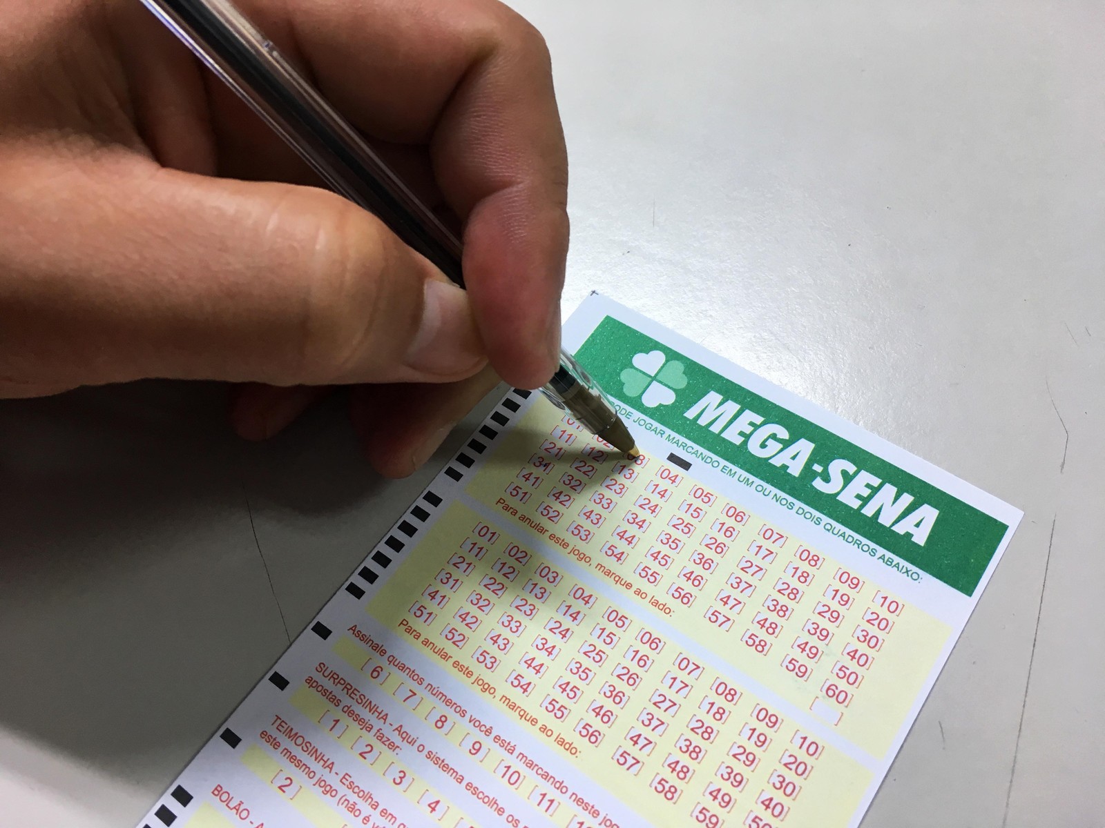  Aposta única fatura prêmio acumulado da Mega-sena 