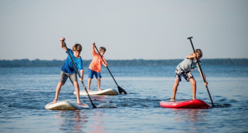 Aulas de SUP do Programa Segundo Tempo começam nesta sexta-feira
