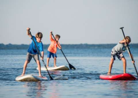 Aulas de SUP do Programa Segundo Tempo começam nesta sexta-feira