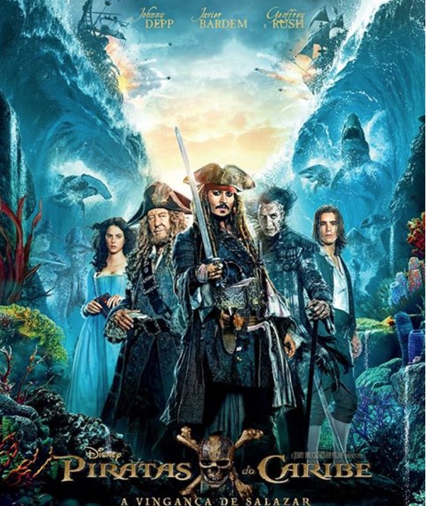  Piratas do Caribe 5 libera trailer internacional sensacional. Confira