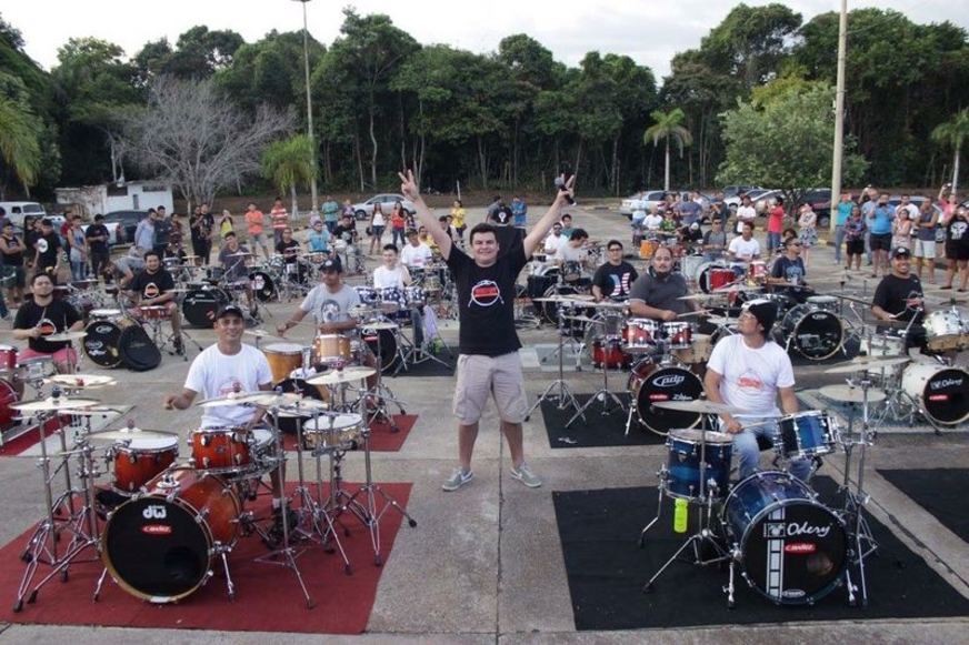 Largo de São Sebastião recebe 2º Encontro de Bateristas de Manaus