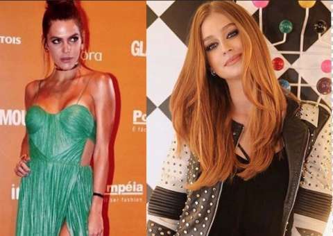 Marina Ruy Barbosa abandona evento após climão com Mariana Goldfarb