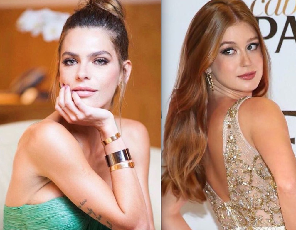  Fãs discutem na web após climão entre Marina Ruy Barbosa e Mariana Goldfarb
