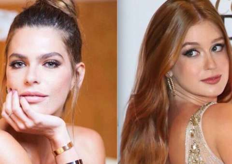  Fãs discutem na web após climão entre Marina Ruy Barbosa e Mariana Goldfarb