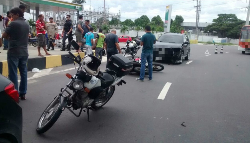 Em poucas horas, mais um motociclista morre em acidente de trânsito em Manaus