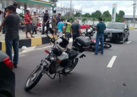 Em poucas horas, mais um motociclista morre em acidente de trânsito em Manaus