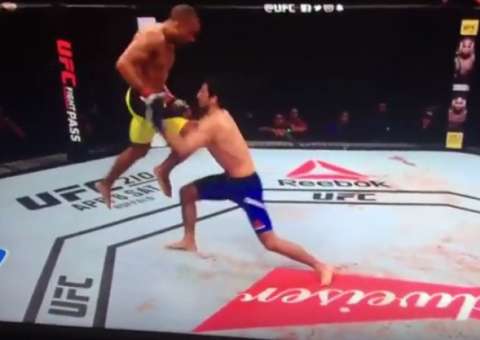 Após nocaute com joelhada voadora, Edson Barboza pede pela disputa de cinturão