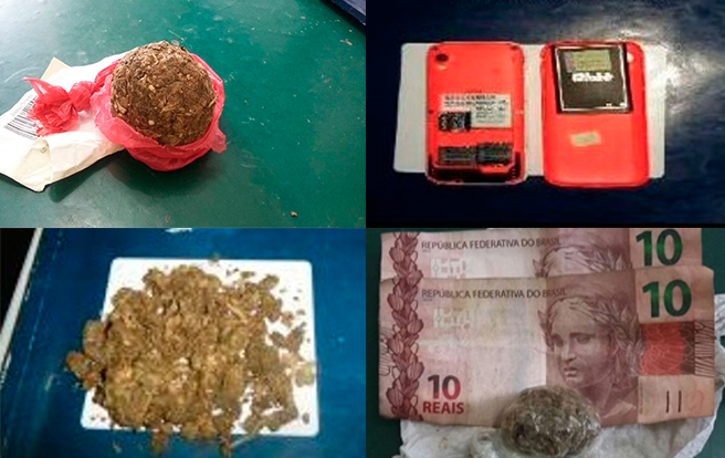 Fim de semana em presídios de Manaus registra maior flagrante de visitantes com materiais proibidos