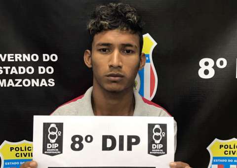 Foragido do Compaj é recapturado após furto em Manaus