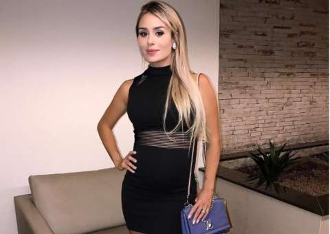 Ex-BBB Letícia Santiago dá à luz a Miguel. Veja fotos do bebê