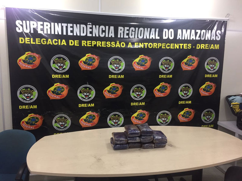Polícia Federal apreende 10kg de drogas saindo de Manaus para Fortaleza