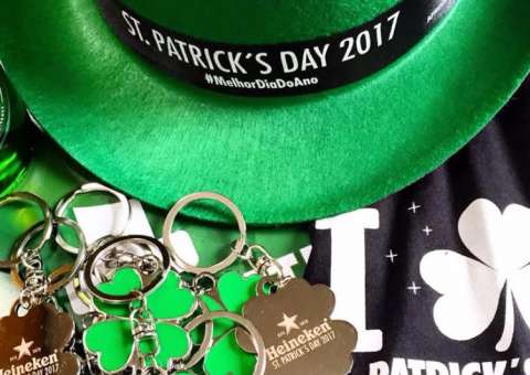 Os intocáveis celebra o St. Patrick’s com cerveja verde