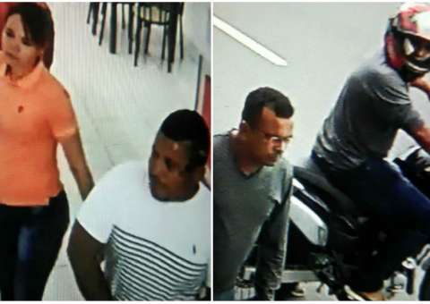 Câmeras flagram grupo suspeito de assalto a loja em Manaus