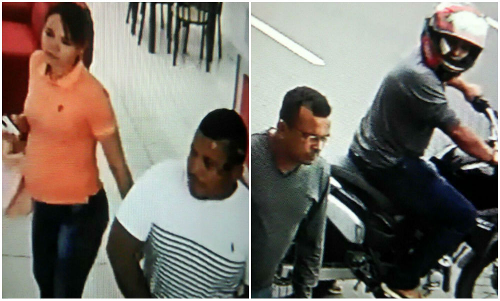 Câmeras flagram grupo suspeito de assalto a loja em Manaus