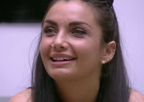   Elettra ao ver Tiago Leifert pela primeira vez 'que bonito, tem namorada?'