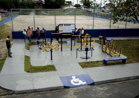 Mais uma academia híbrida ao ar livre é inaugurada em Manaus 