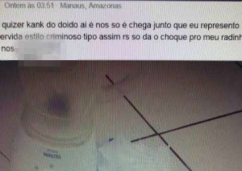 Dupla é presa acusada de vender drogas por redes sociais em Manaus