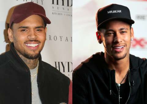 Após recado de Neymar, Chris Brown rebate com vídeo