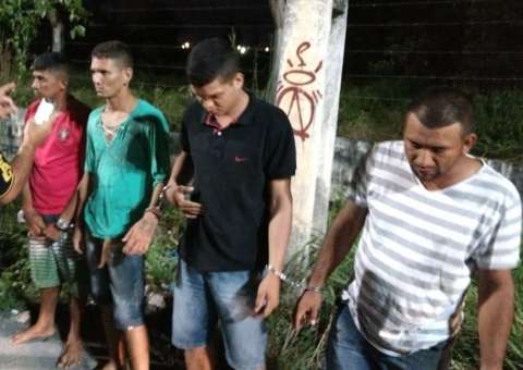 Seis pessoas são presas por envolvimento na tentativa de latrocínio a PM 