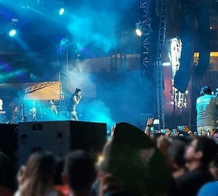 Luan Santana comete gafe durante show na Arena da Amazônia e viraliza no Facebook