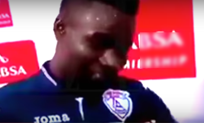 Durante entrevista na TV, jogador comete gafe ao dedicar vitória para esposa e amante