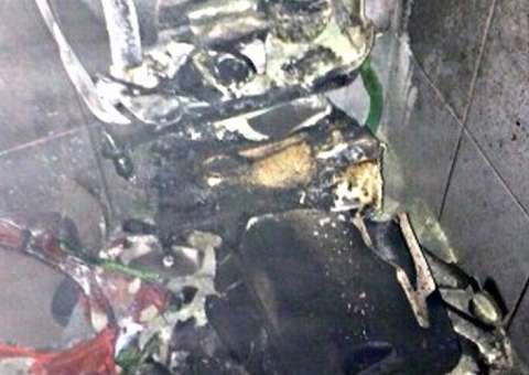  Mulher explode o banheiro para tentar matar barata