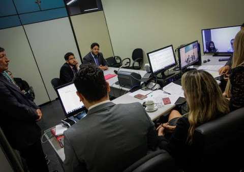 Em Manaus, TJAM realiza audiência por videoconferência com presídio de outro Estado 