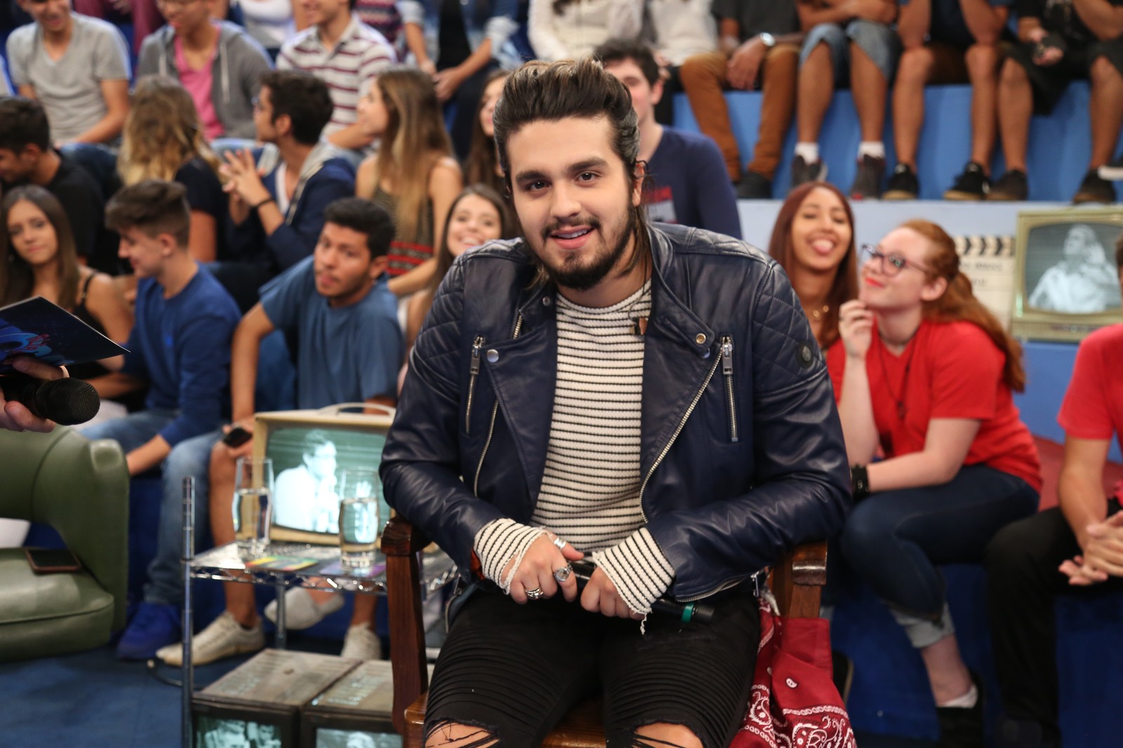 Luan Santana revela amor platônico por Sandy
