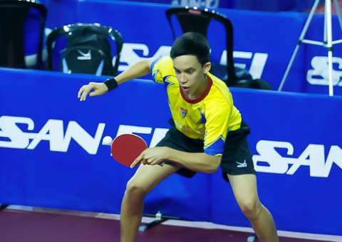 Amazonense Siddhartha ganha  bi no tênis de mesa e corre  em busca de título individual