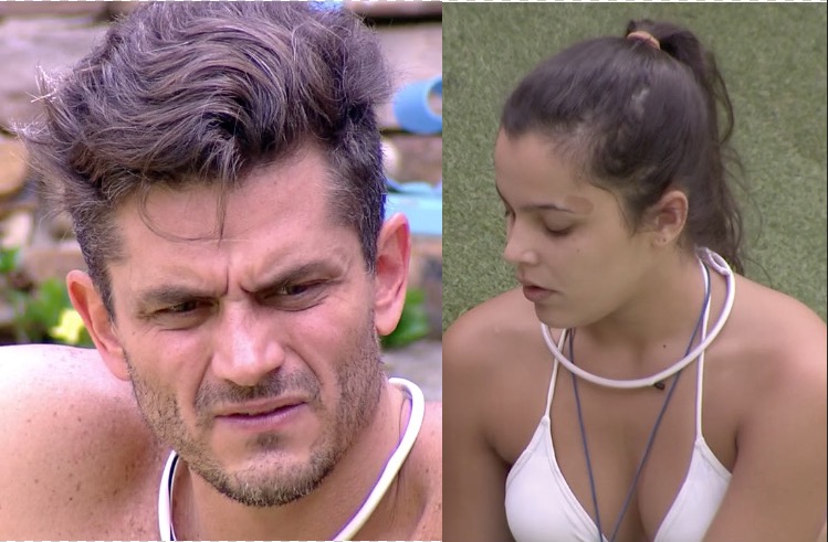 BBB17: Emilly diz para Marcos que esconde da família erro irreparável