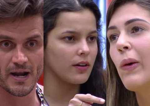 BBB17: Vivian, Emilly e Marcos lavam roupa suja e protagonizam barraco 